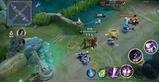 王者荣耀澜出装铭文连招教学(图4) 王者荣耀澜出装铭文连招教学(图4)