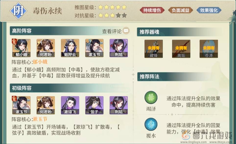 江湖如梦强力主流阵容有哪些(图5) 江湖如梦强力主流阵容有哪些(图5)