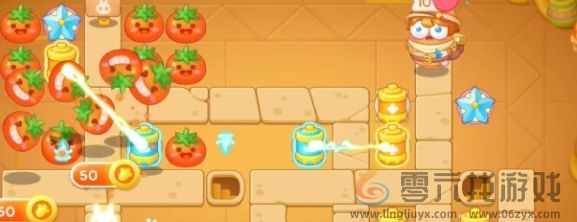 保卫萝卜4法老归来第51关通关攻略(图7)