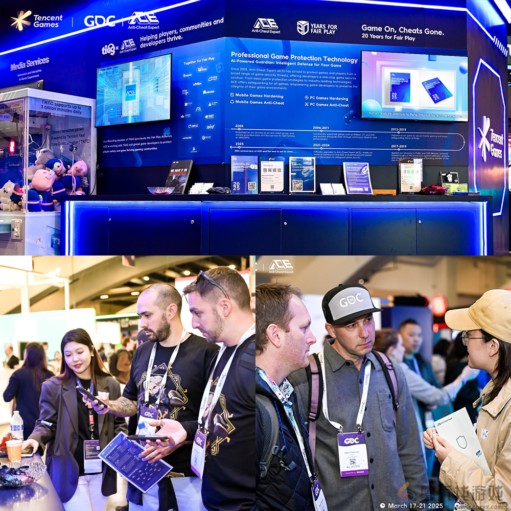 座无虚席！前沿技术议题吸引全球游戏开发者，腾讯游戏安全ACE亮相GDC2025(图6)